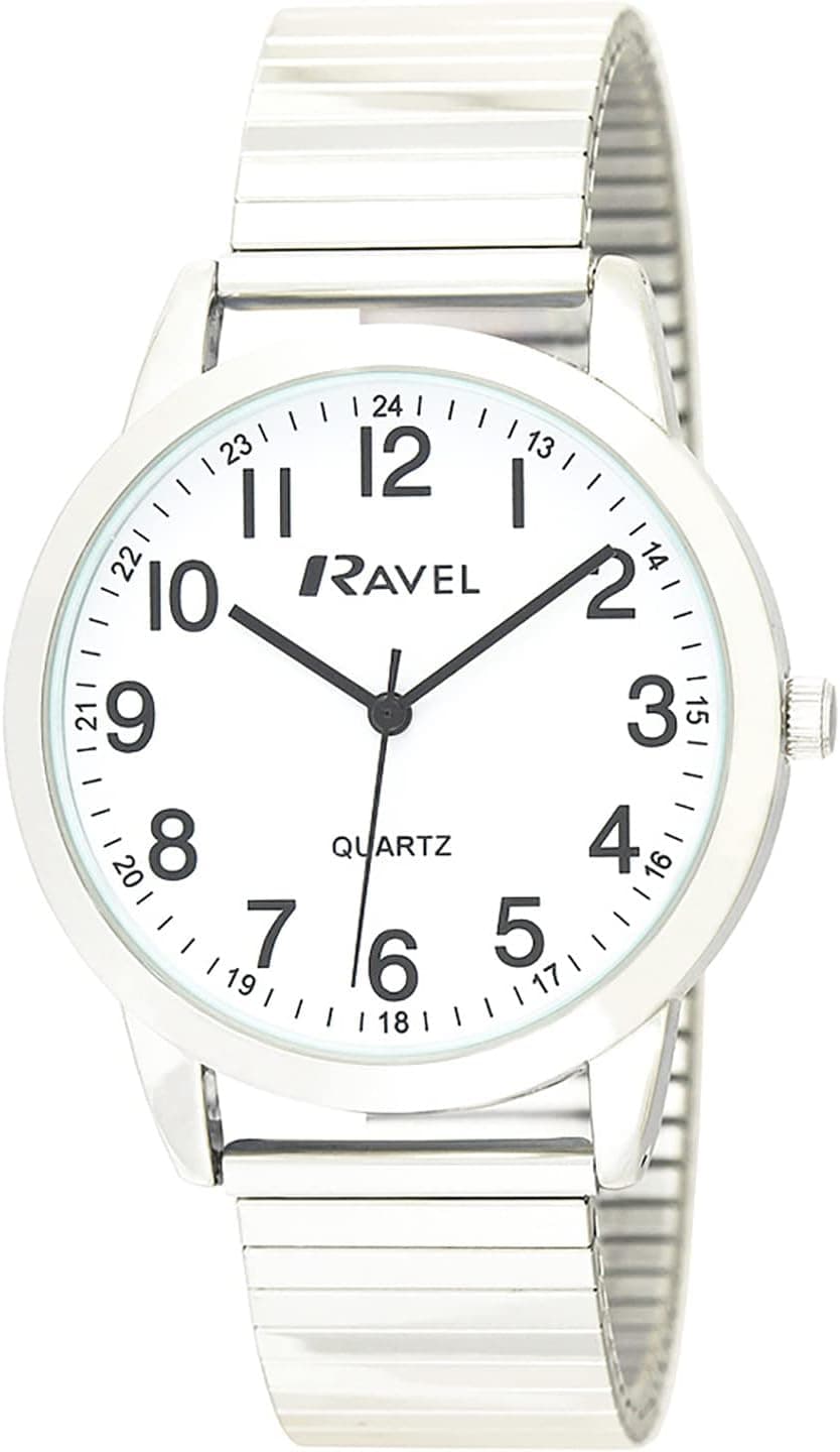 Ravel Everyday R0232.21.2, 27mm, Silver Dial, Stainless Steel Bracelet