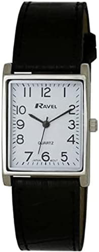 Ravel R0120.04.1A, 25mm, White Dial, Plastic Band