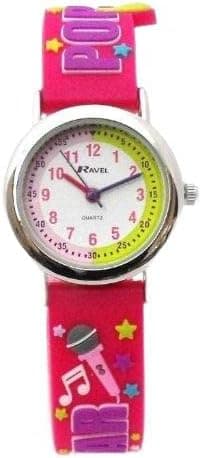 Ravel Pop Star R1513.48P, 28mm, White Dial, Plastic Band