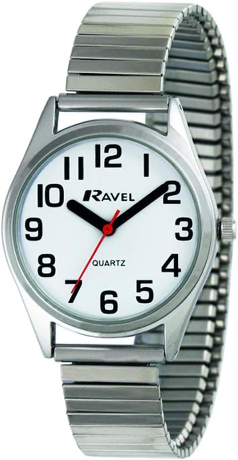 Ravel R0225.01.1, 36mm, White Dial, Stainless Steel Bracelet