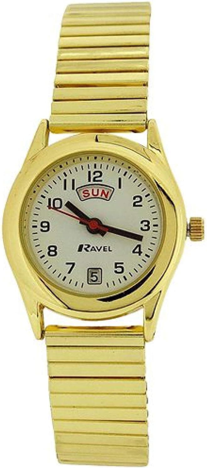 Ravel 237d1363-dfa7-45d6-97e3-41dcf6ab214b, 28mm, Gold Dial