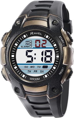 Ravel Round 3ATM with Illumination - RDG.14.9 - Black/Bronze 46mm Mens, primary image
