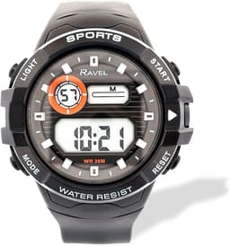 Ravel Round 3ATM with Illumination - RDG.14.30 - Black 46mm Mens, primary image