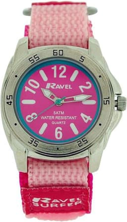 Ravel Girl's 'Surfer' 5ATM Velcro 33mm Kids, primary image