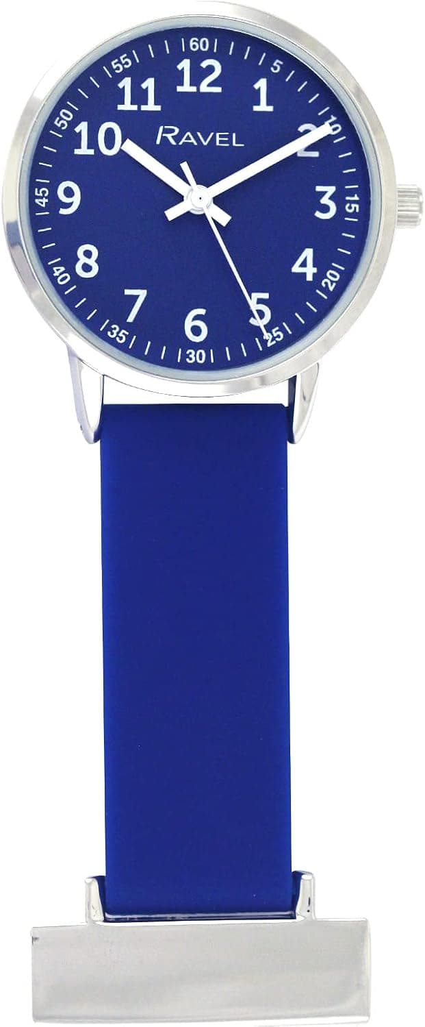 Ravel Vibrant Silicone R1107.16, 30mm, Blue Dial, Silicone Band