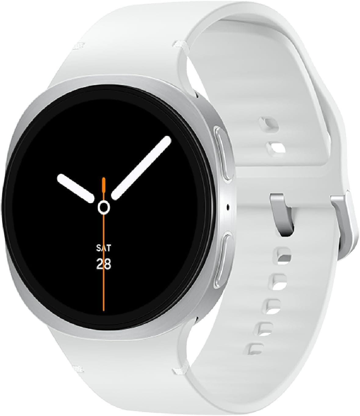Samsung Galaxy Watch 8 SM-L330NZSQXAA, 44mm, White Rubber Strap