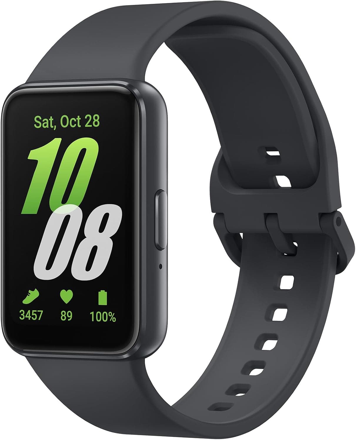 Samsung Galaxy Fit3 SM-R390N, 40mm, Grey Silicone Strap