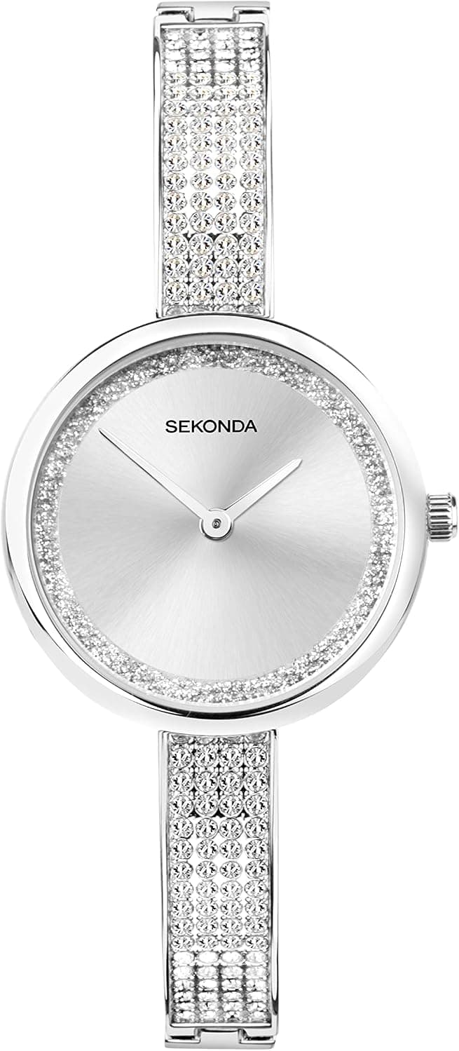 Sekonda Aurora 40597, 29mm, Silver Dial, Silver Aluminum Bracelet