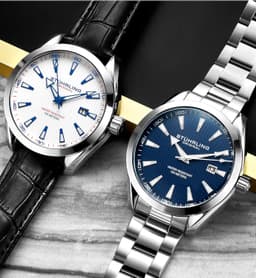 Stuhrling Original 3953 42mm 39532 Mens, detail view 5