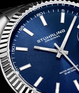 Stuhrling Original Lineage 42mm 39352 Mens, detail view 7