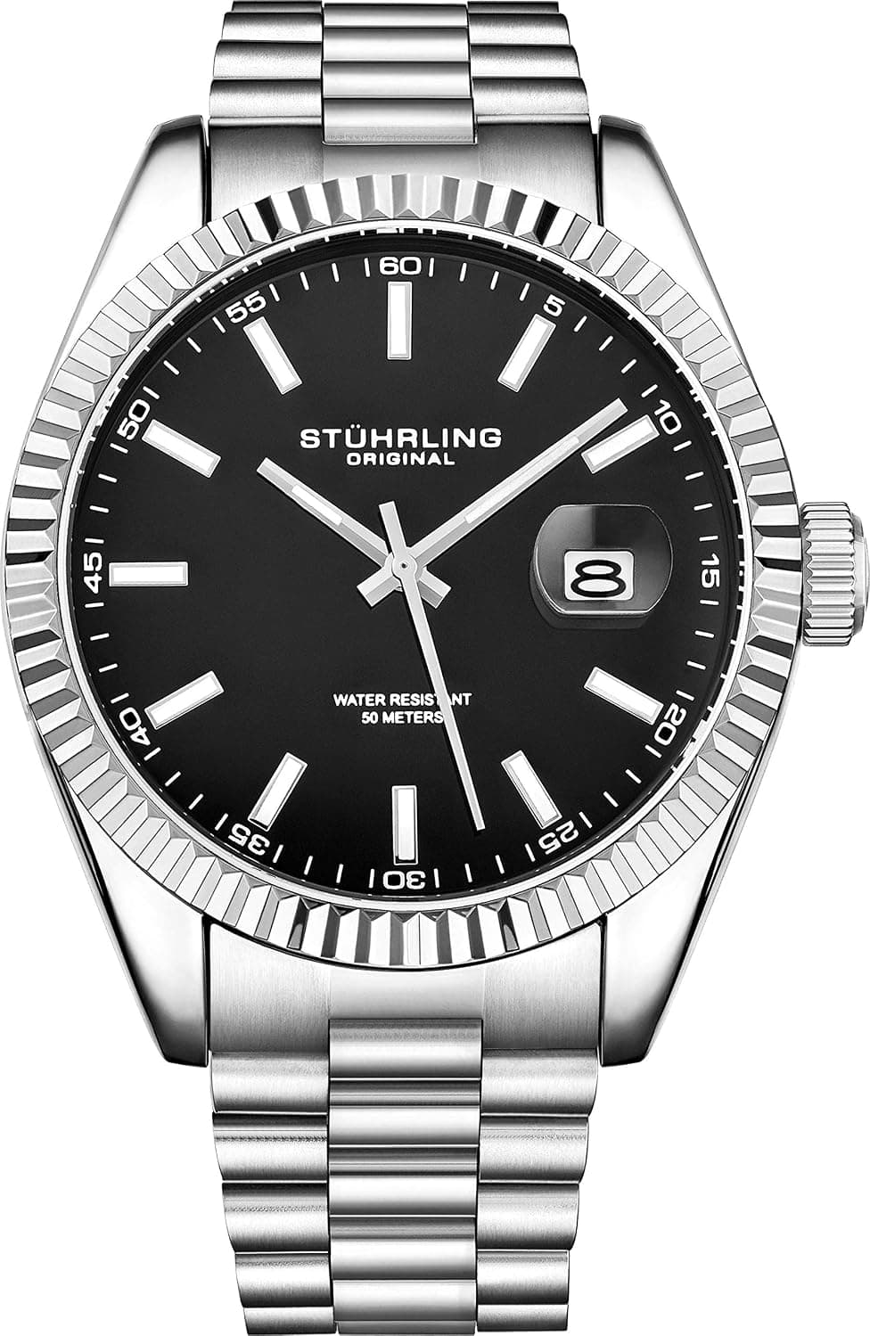 Stuhrling Original Lineage 42mm, Black Dial
