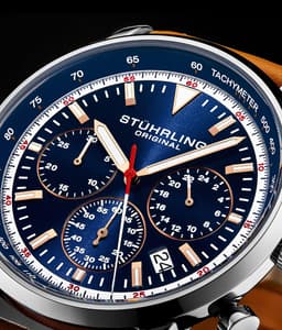 Stuhrling Original Monaco 44mm Mens, detail view 2