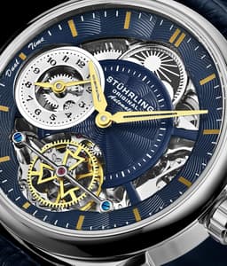 Stuhrling Original Presidia 943A 42mm Mens, detail view 2