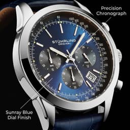 Stuhrling Original Rialto 44mm Mens, detail view 4