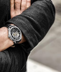Stuhrling Original Skeleton 44mm Mens, detail view 3