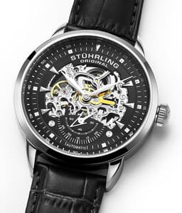 Stuhrling Original Skeleton 44mm Mens, detail view 5