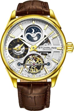 Stuhrling Original Special Reserve 3918 Skeleton 42mm Mens, primary image