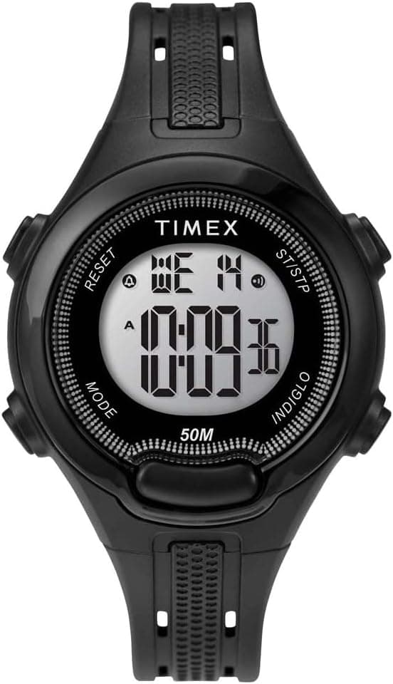 Timex DGTL Sport 38mm, Gray Dial Black Resin