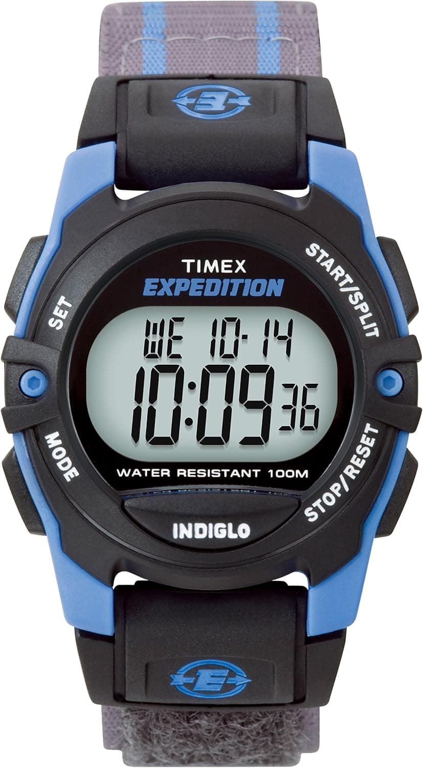 Timex Expedition CAT 33mm, Gray Dial Blue Nylon