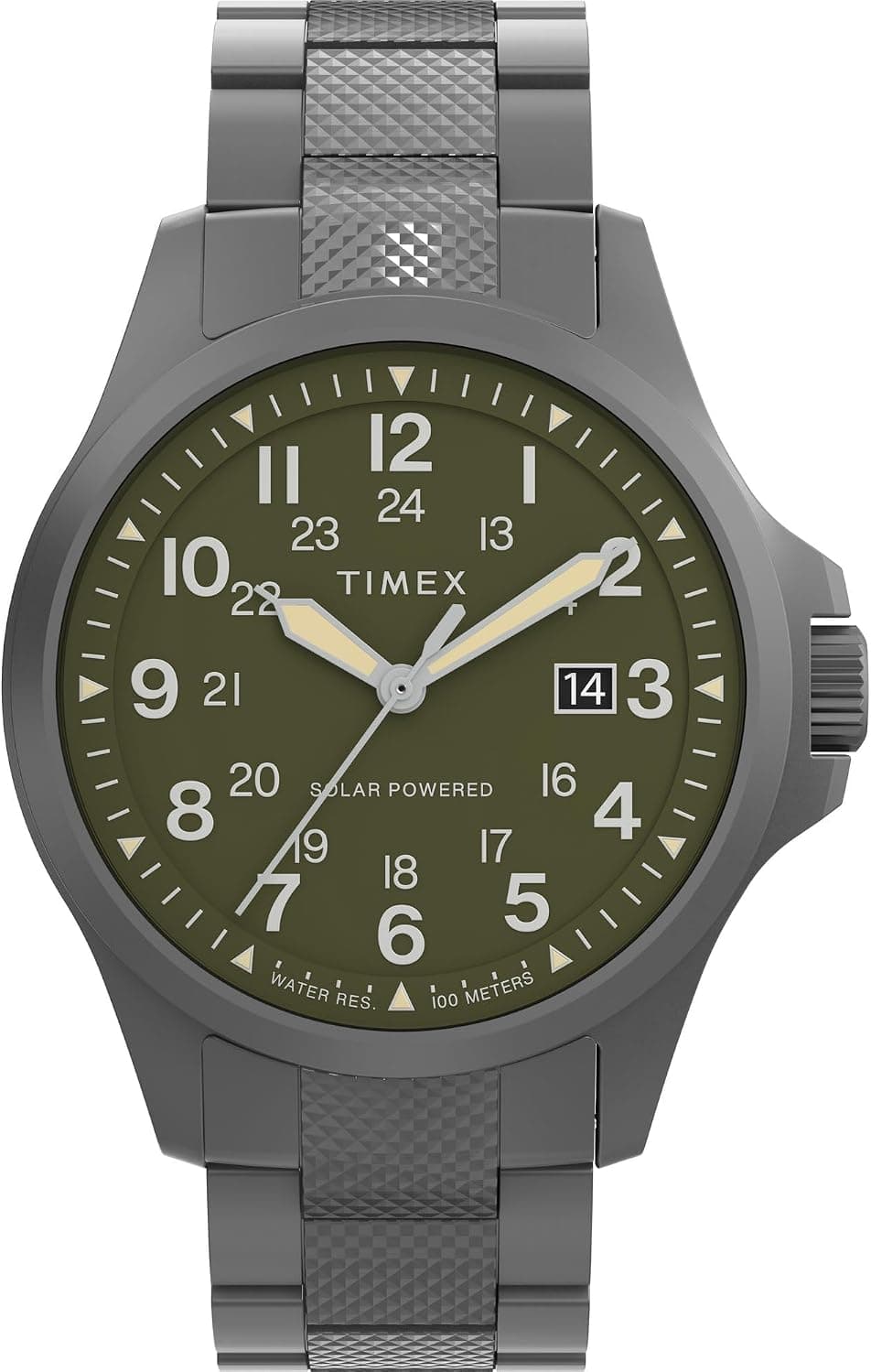 Timex Expedition 41mm, Green Dial Black Stainless steel