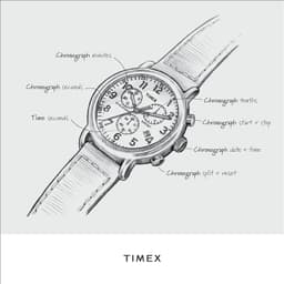 Timex 43mm Herrenuhr, Detailansicht 2