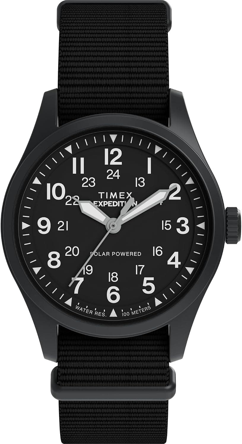 Timex Expedition Field Post TW2Y31900VQ, 36 mm, schwarzes Zifferblatt