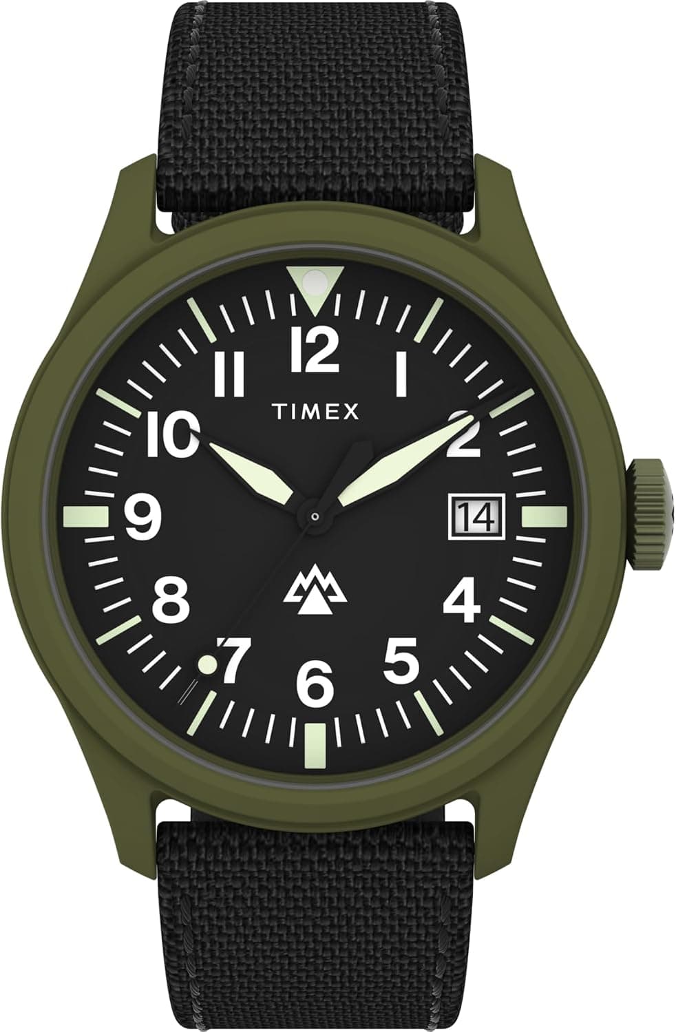 Timex Expedition 43mm, Black Dial Black Plastic