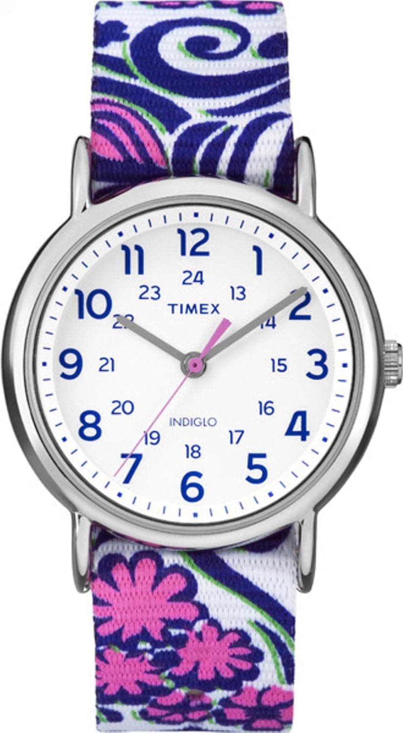 Timex Weekender TW2P902009J, 38mm, Blue Dial, Blue Nylon Band