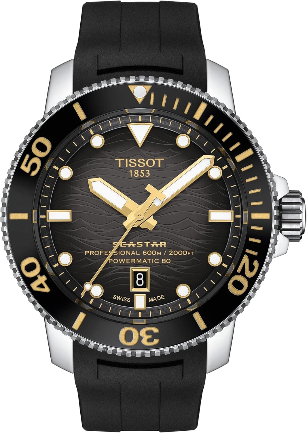 Tissot Seastar 2000 Professional 46mm, Grey Gradient Dial