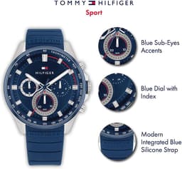 Tommy Hilfiger 1791970 45mm Erkek, detay görünüm 6