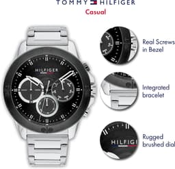 Tommy Hilfiger Harley 46mm Erkek, detay görünüm 5