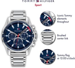 Tommy Hilfiger mason 45mm Herrenuhr, Detailansicht 4