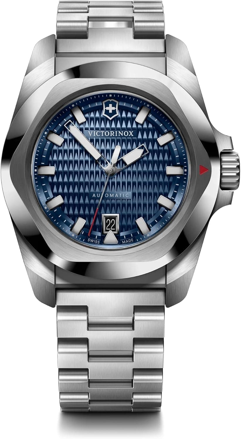 Victorinox Swiss Army I.N.O.X. Auto 41, Blue Dial Silver Stainless steel
