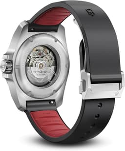 Victorinox Swiss Army I.N.O.X. Auto 41, SIR, BLK dial, BLK rubber str 41mm Mens, detail view 4