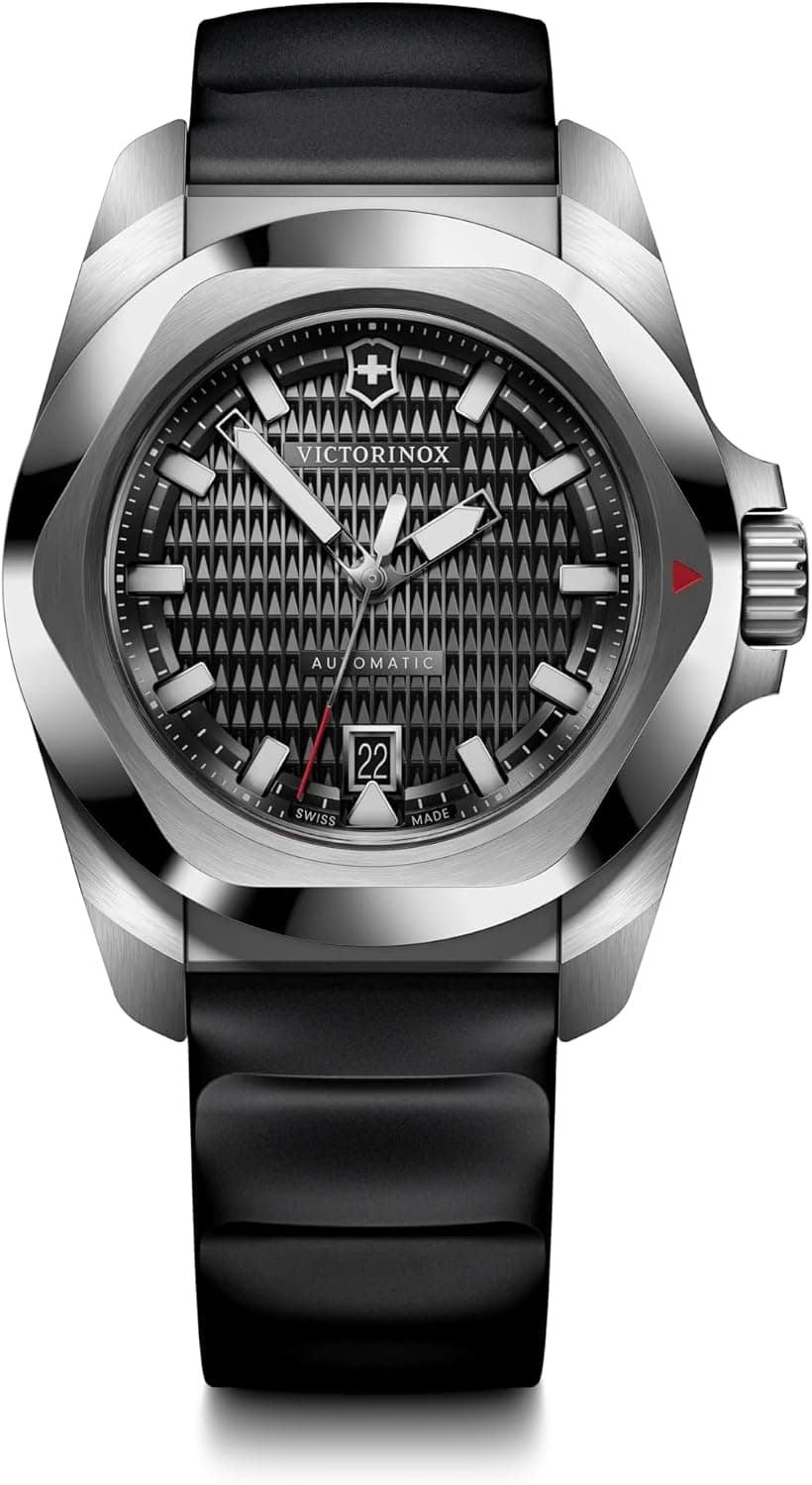 Victorinox Swiss Army I.N.O.X. Auto 41, Black Dial Black Rubber 42039
