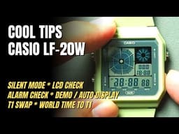 Casio LF-20W video 2