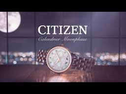 Citizen Calendrier 44mm, Blue Dial video 1
