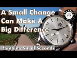Orient Bambino Small Seconds video 2