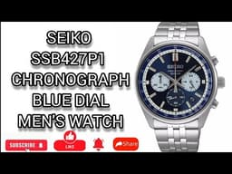 Seiko Chronograph, Blue Dial video 2