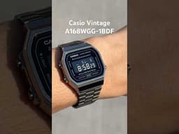 Casio Digital Watch4, Gray Dial video 1