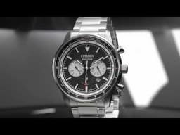 Citizen Eco-Drive 44mm, Black Dial video 2