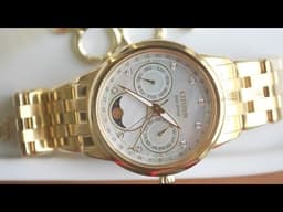 Citizen Calendrier 37mm, Blue Dial video 1
