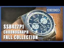 Seiko Chronograph, Blue Dial video 1