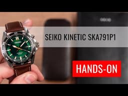 Seiko Kinetic, Green Dial video 1