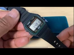 Casio F-91W video 2