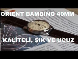 Orient Bambino No Date video 2