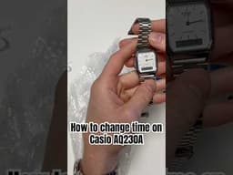 Casio AQ230A-7 video 1