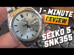 Seiko 5, Silver Dial video 2