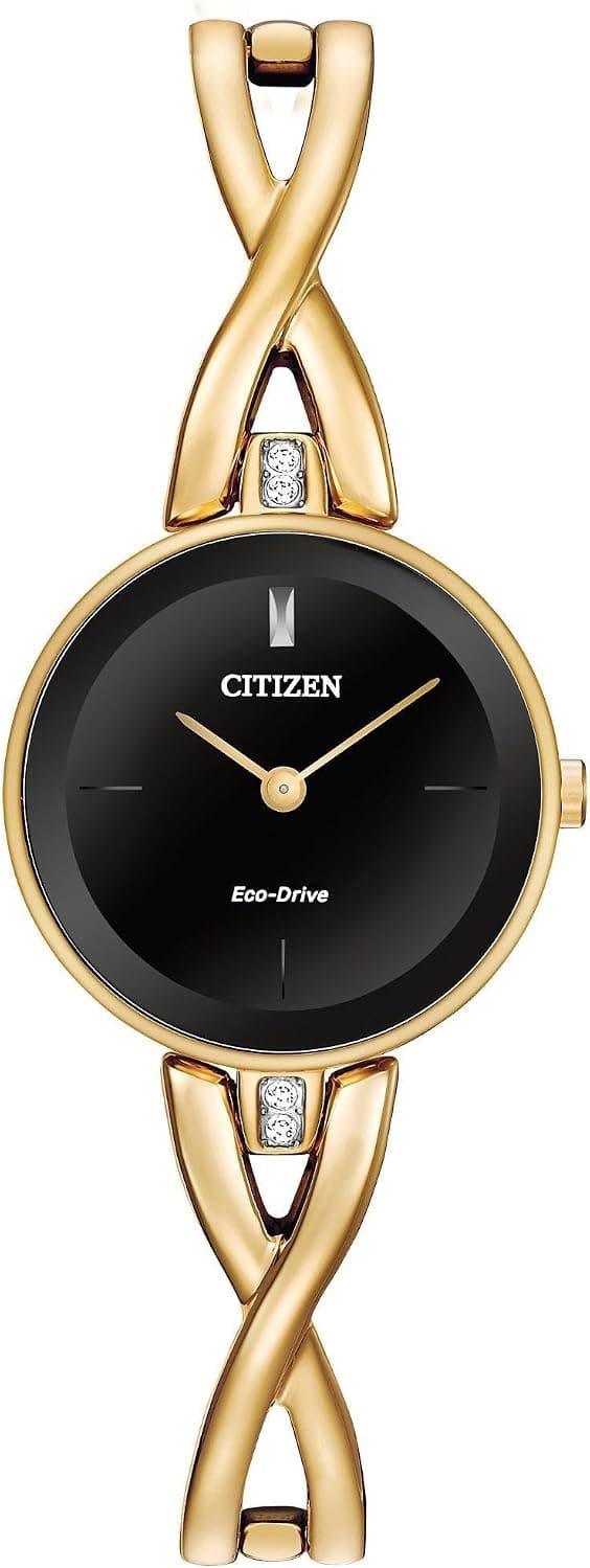 Citizen Axiom EX1422-54E, 23mm, Black Dial, Gold Stainless Steel Bracelet