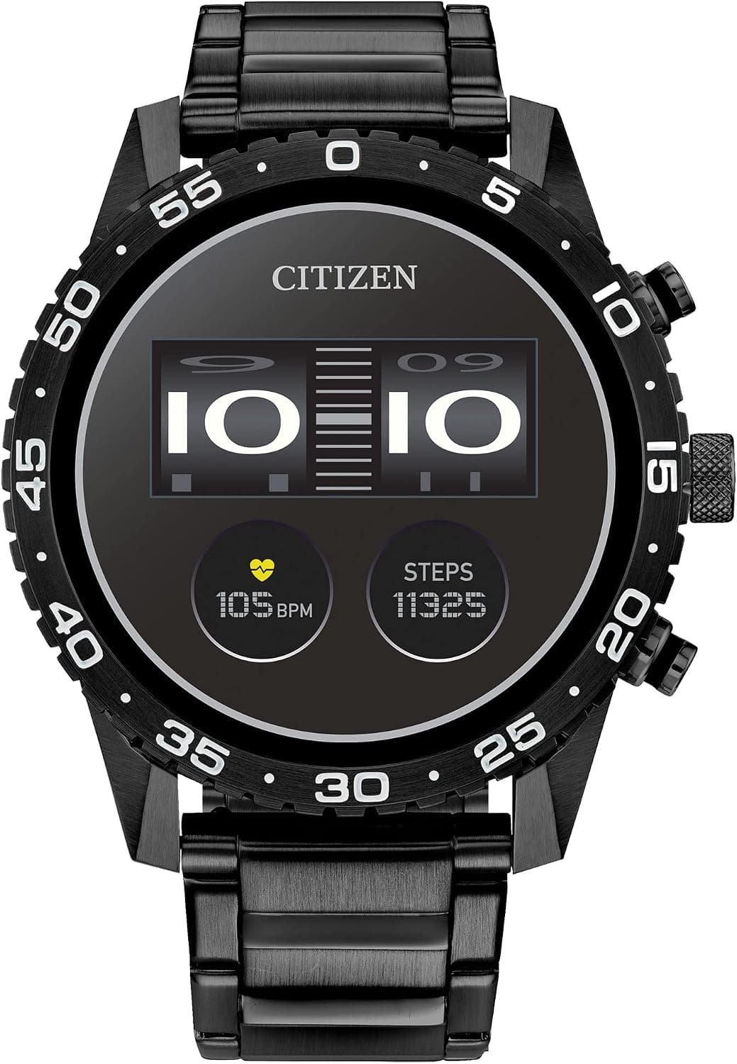 Citizen CZ Smart MX1017-50X, 44mm, Gray Stainless Steel Bracelet